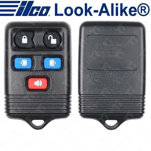 Ilco 1998 - 2008 Ford Windstar Freestar Keyless Entry Remote 5B Side Doors - RKE-FORD-5B3