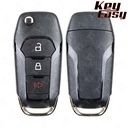 2015 - 2024 Ford 3 Button High Security Remote Head Flip Key - AFTERMARKET