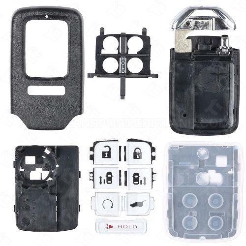 2018 - 2024 Honda Smart Key Shell Case 7B Hatch / Starter / Power Doors for FCC: KR5T4X