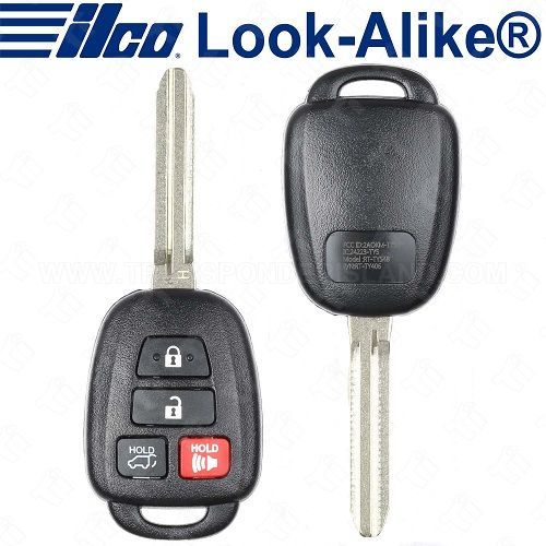 Ilco 2013 - 2018 Toyota RAV4 Remote Head Key 4B Hatch - RHK-TOY-4BH3