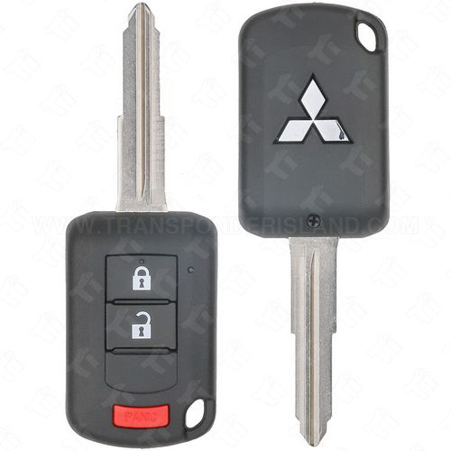 2016 - 2022 Mitsubishi Outlander Lancer Remote Head Key 3B with Shoulder - OUCJ166N