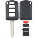 2016 - 2017 Mitsubishi Square Remote Head Key DuraShell 4B MIT3