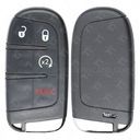 2015 - 2025 Jeep Fiat Smart Key Shell Case 4B Starter with SIP22 Emergency Key