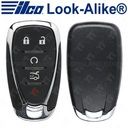 Ilco 2016 - 2022 Chevrolet Camaro, Malibu Cruze XL8 Smart Key 5B Trunk / Remote Start - PRX-CHEVY-5B2 13529662